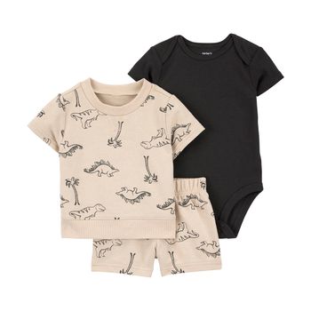 Set-Body-Camiseta-y-Short-Dinosaurios-Bebes-Niños-Carter-s-12M