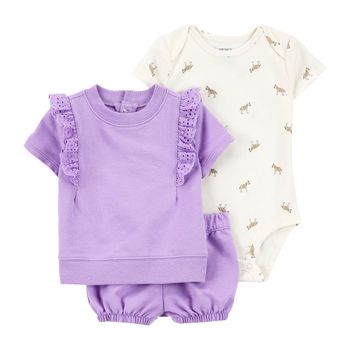 Set-Body-Camiseta-y-Short-Morado-Bebes-Niñas-Carter-s-3M