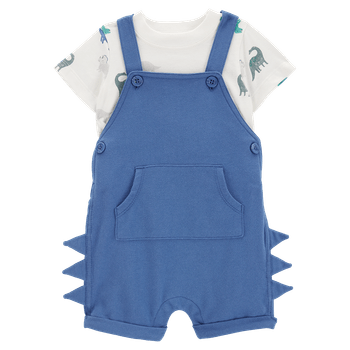 Set-Camiseta-Manga-Corta-y-Overol-Azul-Bebes-Niños-Carter-s-12M