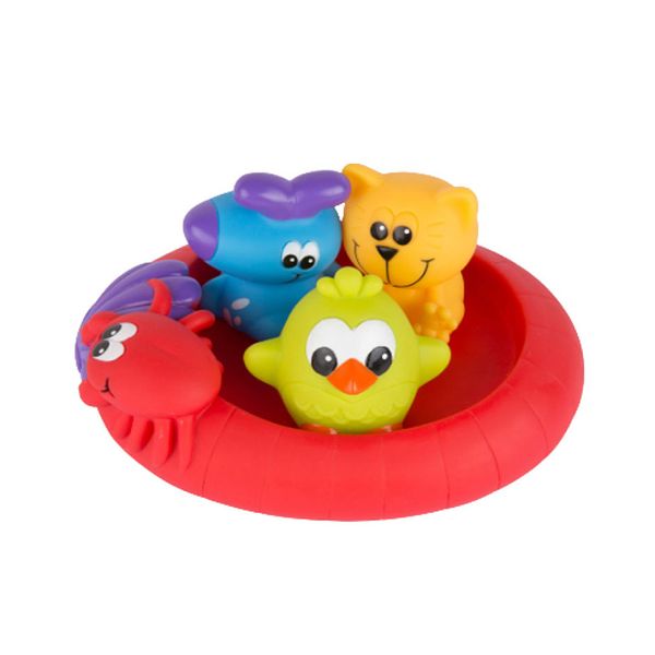 Set-Juguetes-de-Baño-Animales-Flotantes-Playgro Set-Juguetes-de-Baño-Animales-Flotantes-Playgro