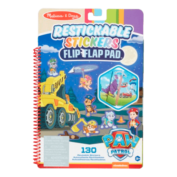 Libro-Paw-Patrol-Stickers-Reutilizables-Melissa---Doug