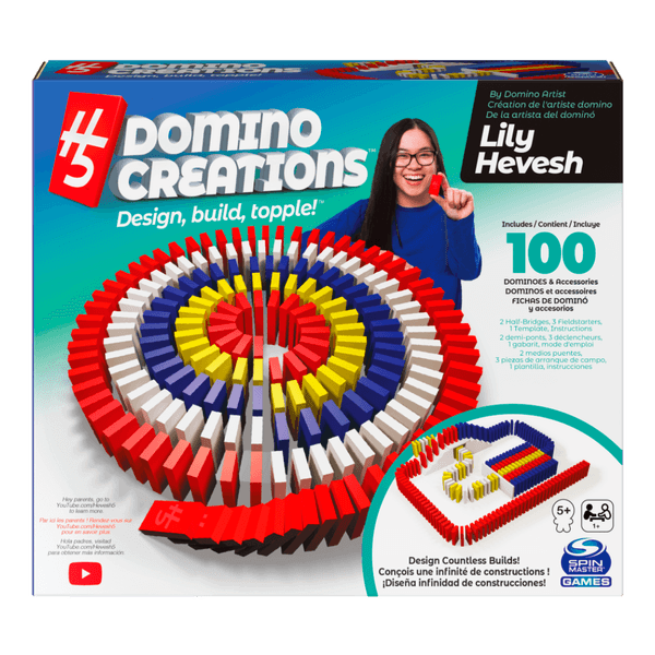 Set-Creaciones-de-Lujo-Domino-Lili-Hevesh--Spin-Master-Games Set-Creaciones-de-Lujo-Domino-Lili-Hevesh--Spin-Master-Games