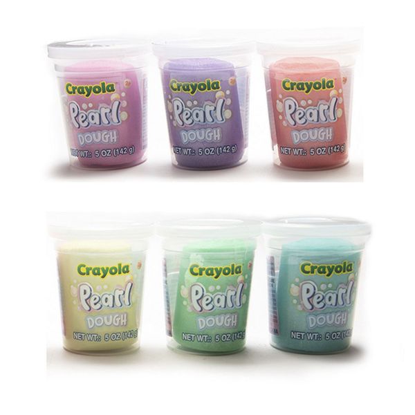Set-6-Tubos-Silly-Scents-Pearl-Dough-5oz-Crayola