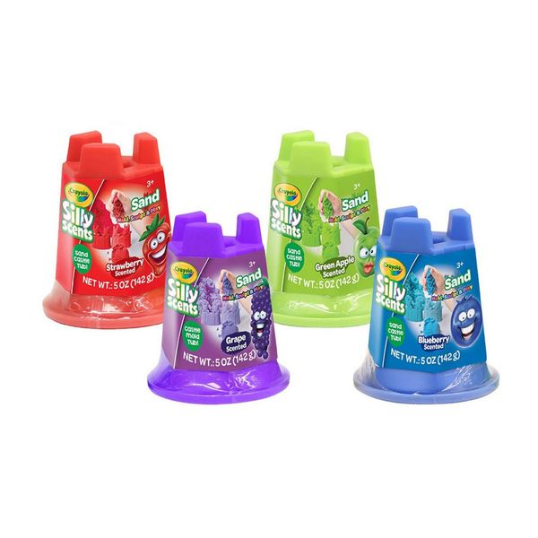 Tubo-Molde-de-castillo-Silly-Scent-Sand-5oz-Crayola Tubo-Molde-de-castillo-Silly-Scent-Sand-5oz-Crayola