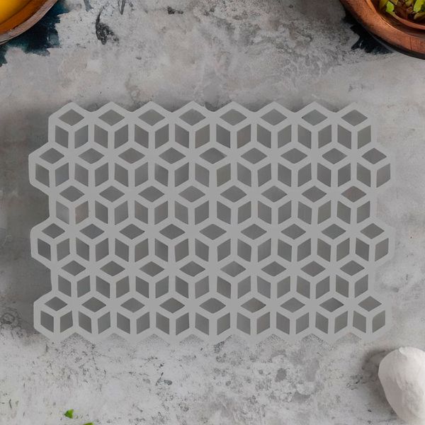 Individual-Encaje-Gris-Claro-Ikhome