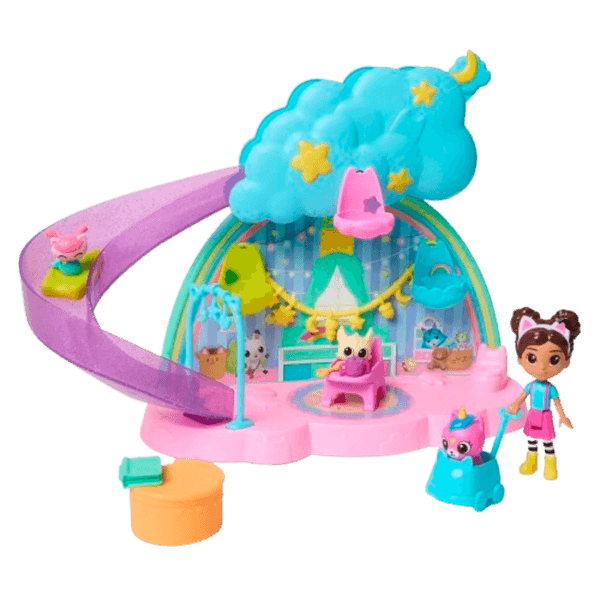Set-Salon-de-Juego-Gatos-Gabbys-Dollhouse Set-Salon-de-Juego-Gatos-Gabbys-Dollhouse