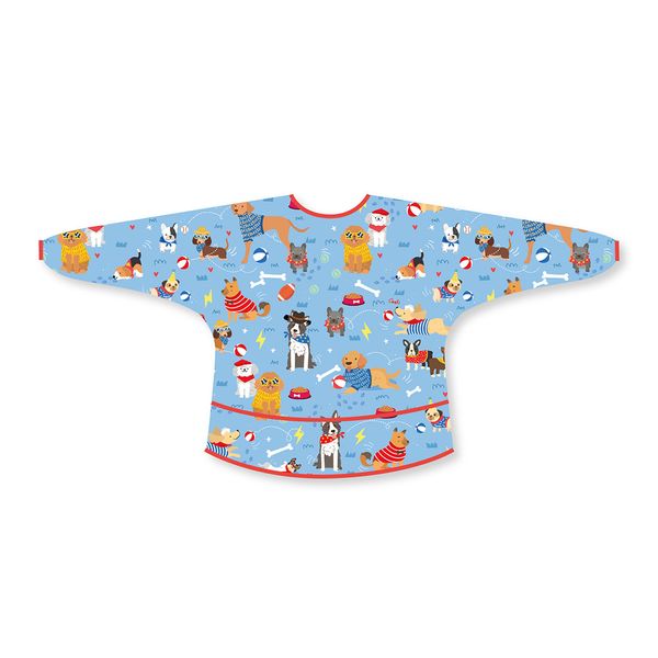 Babero-con-Mangas-Perrito-La-Pequeña-Galeria