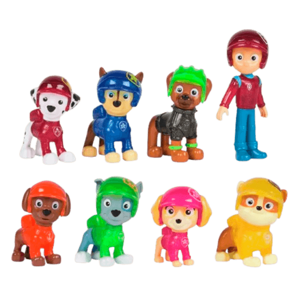 Set-8-Figuras-Boomer-and-Team-Paw-Patrol