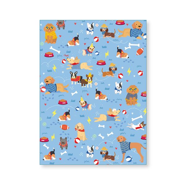 Cobija-Infantil-Estampado-Perros-Azul-La-Pequeña-Galeria Cobija-Infantil-Estampado-Perros-Azul-La-Pequeña-Galeria