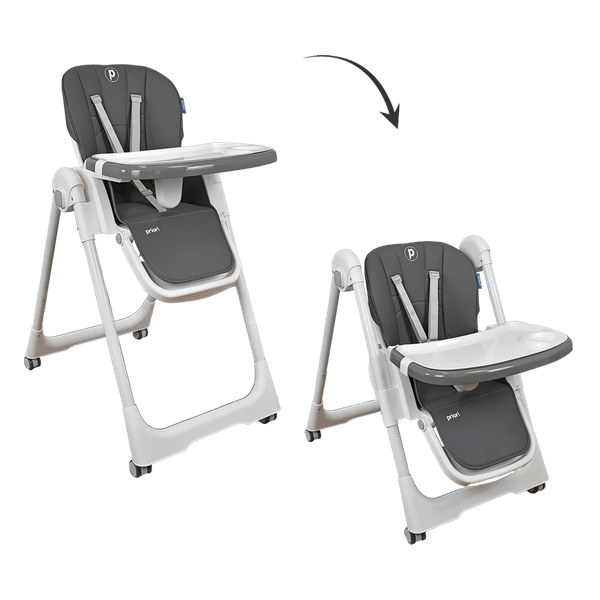 Silla-Comedor-para-Bebe-Posiciones-Galaxy-Gris-Priori