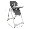 Silla-Comedor-para-Bebe-Posiciones-Galaxy-Gris-Priori
