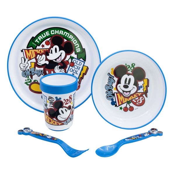 Set-Vajilla-5-Piezas-Bicolor-Mickey-Champions---Stor Set-Vajilla-5-Piezas-Bicolor-Mickey-Champions---Stor