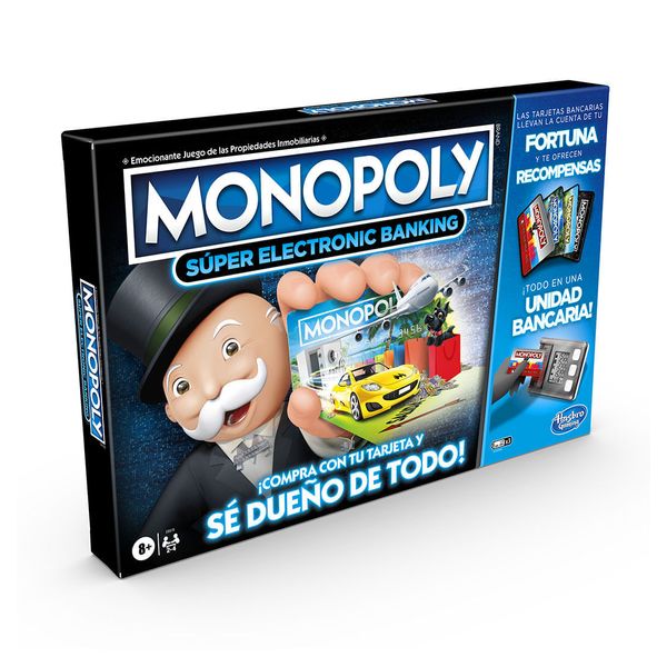Juego De Mesa Monopoly Súper Banco Electrónico
