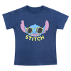 Camiseta-Manga-Corta-Azul-Niños---Lilo-y-Stitch-4T