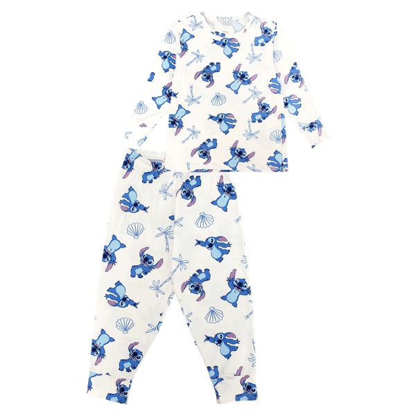 Pijama-2-Piezas-Camiseta-Manga-Larga-y-Pantalon-Unisex---Lilo-y-Stitch-6T