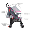 Coche-Paseador-para-Bebe-Veneto-Line-Rosa-Priori