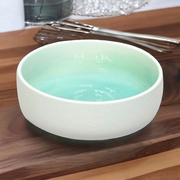 Bowl-Interior-Verde-Degradado-Blanco-12cm-Ikhome Bowl-Interior-Verde-Degradado-Blanco-12cm-Ikhome