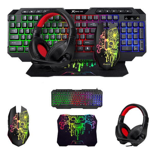 Combo-Gamer-Teclado-Mouse-Audifonos-y-Mouse-Pad-Xtrike-Me Combo-Gamer-Teclado-Mouse-Audifonos-y-Mouse-Pad-Xtrike-Me