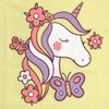 Camiseta-Manga-Corta-Unicornio-Amarillo-Niñas-Honey-Bees-2T