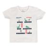 Camiseta-Manga-Corta-Score-Blanco-Niños-Honey-Bees-2T