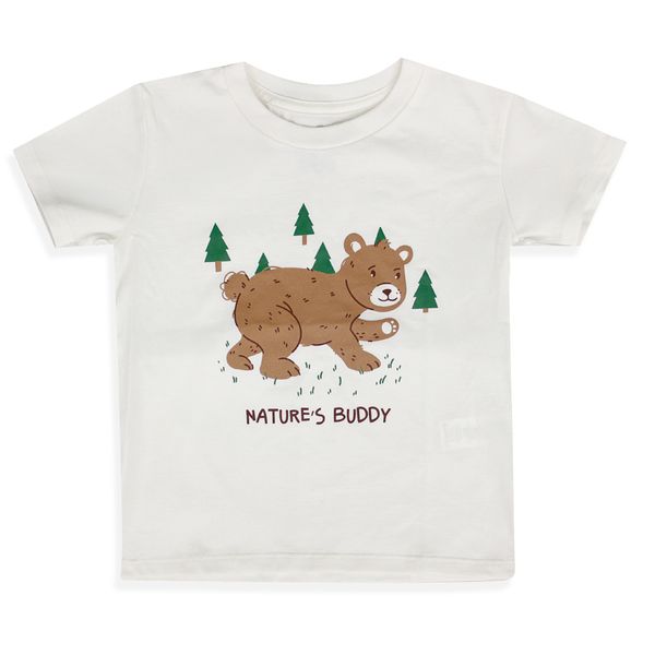 Camiseta-Manga-Corta-Buddy-Beige-Niños-Honey-Bees-2T Camiseta-Manga-Corta-Buddy-Beige-Niños-Honey-Bees-2T