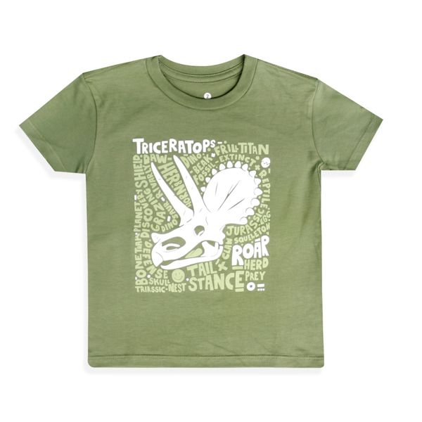 Camiseta-Manga-Corta-Roar-Verde-Niños-Honey-Bees-2T