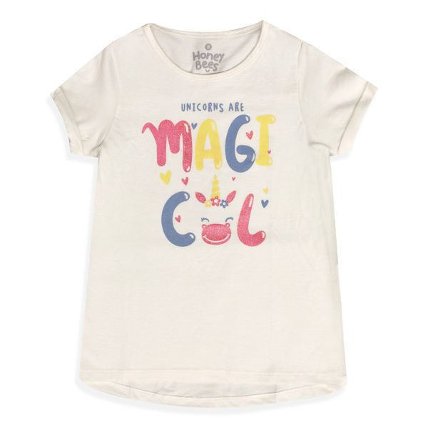 Camiseta-Manga-Corta-Magical-Niñas-Honey-Bees-3T