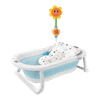 Bañera-para-Bebe-Plegable-Hawai-Plus-Azul---Happy-Baby
