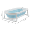Bañera-para-Bebe-Plegable-Hawai-Plus-Azul---Happy-Baby