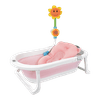 Bañera-para-Bebe-Plegable-Hawai-Plus-Rosa---Happy-Baby