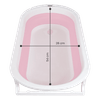 Bañera-para-Bebe-Plegable-Hawai-Plus-Rosa---Happy-Baby