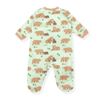 Pijama-Enteriza-Osos-Verde-Bebes-Niños-Little-Me-6M