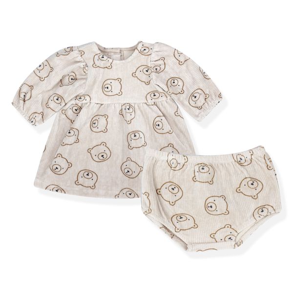Vestido-Ositos-Cafe-Bebes-Niñas-Little-Me-24M