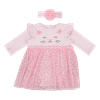 Set-Vestido-Rosado-y-Balaca-Bebes-Niñas-Little-Me-3M