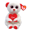 Peluche-Desi-Oso-Blanco-Corazon-15cm-Ty