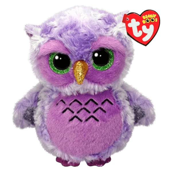Peluche-Owlivia-Buho-Violeta-15cm-Ty Peluche-Owlivia-Buho-Violeta-15cm-Ty