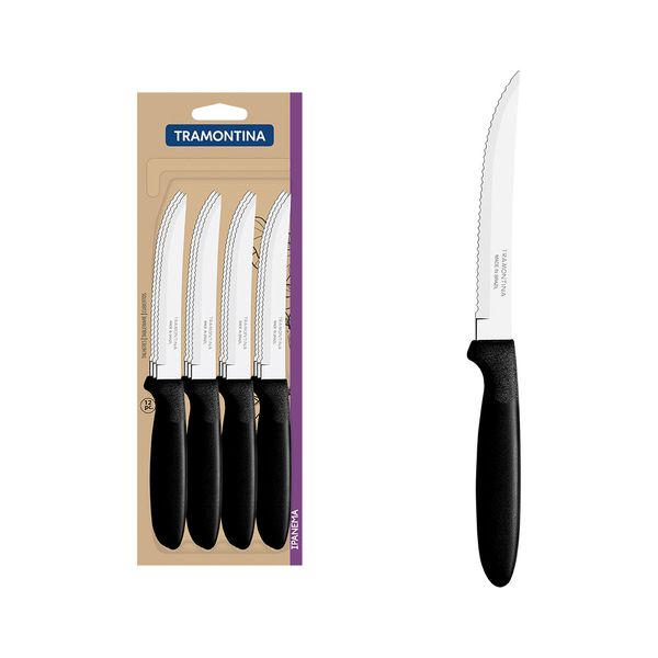 Juego-de-Cuchillos-Asado-Ipanema-Acero-Inox-Negro-12-Piezas-Tramontina-