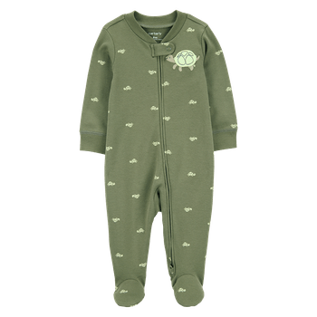 Pijama-Enteriza-Tortugas-Verde-Bebes-Niños-Carter-s-0M