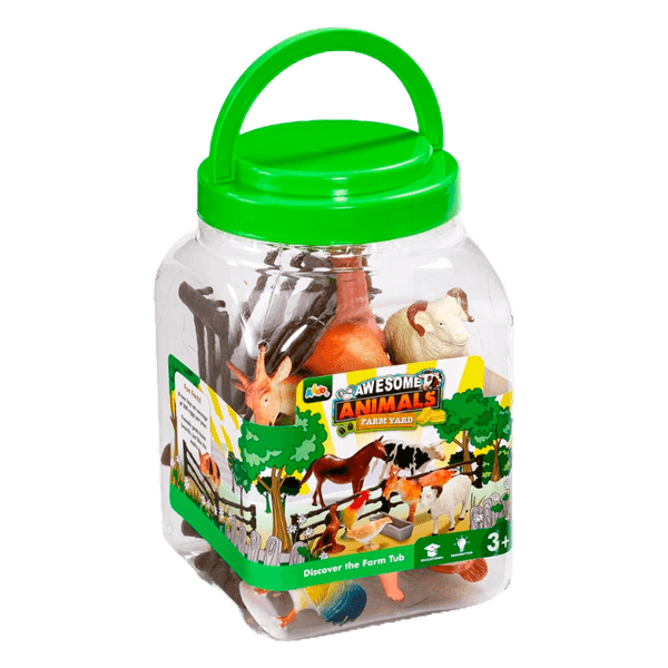 Set-Tubo-12-Animales-de-la-Granja-Awesome-Animals