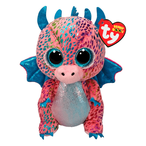 Peluche-Flint-Dragon-Multicolor-15cm-Ty Peluche-Flint-Dragon-Multicolor-15cm-Ty