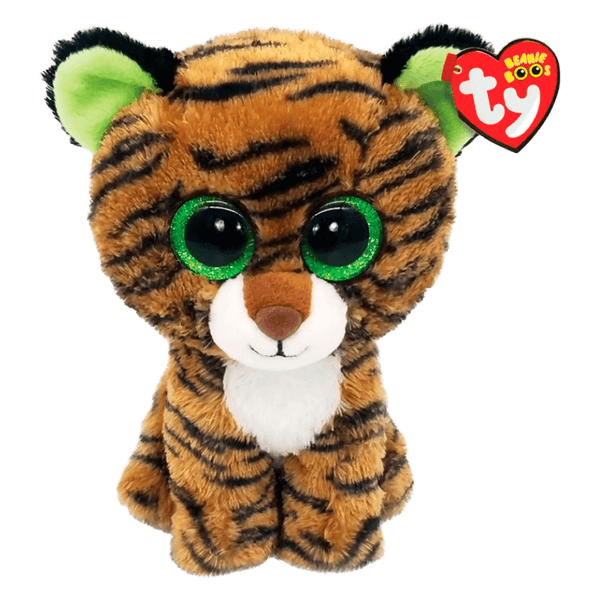 Peluche-Tiggy-Tigre-Marron-15cm-Ty Peluche-Tiggy-Tigre-Marron-15cm-Ty
