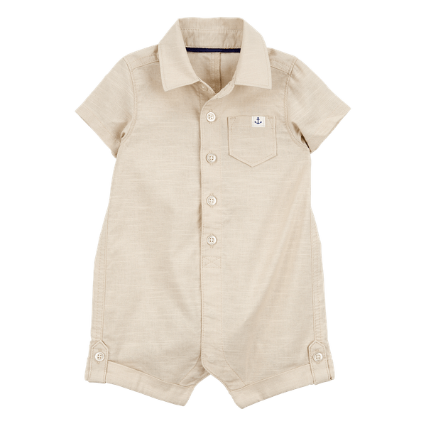 Mameluco-Manga-Corta-Beige-Bebes-Niños-Carter-s-3M