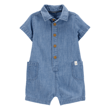 Mameluco-Manga-Corta-Azul-Bebes-Niños-Carter-s-18M
