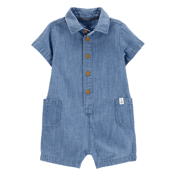 Mameluco-Manga-Corta-Azul-Bebes-Niños-Carter-s-18M