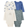 Set-4-Bodies-Manga-Larga-Dinos-Bebes-Niños-Carter-s-18M