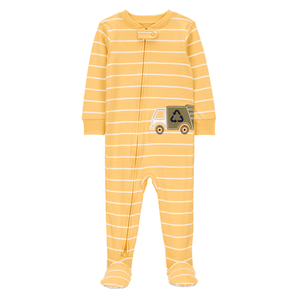 Pijama-Enteriza-Rayas-Amarillo-Bebes-Niños-Carter-s-12M