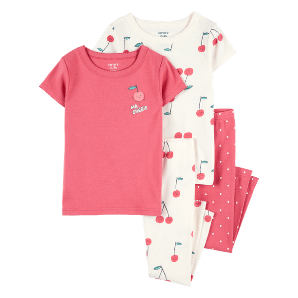 Set-Pijamas-4-Piezas-Cerezas-Niñas-Carter-s-2T Set-Pijamas-4-Piezas-Cerezas-Niñas-Carter-s-2T