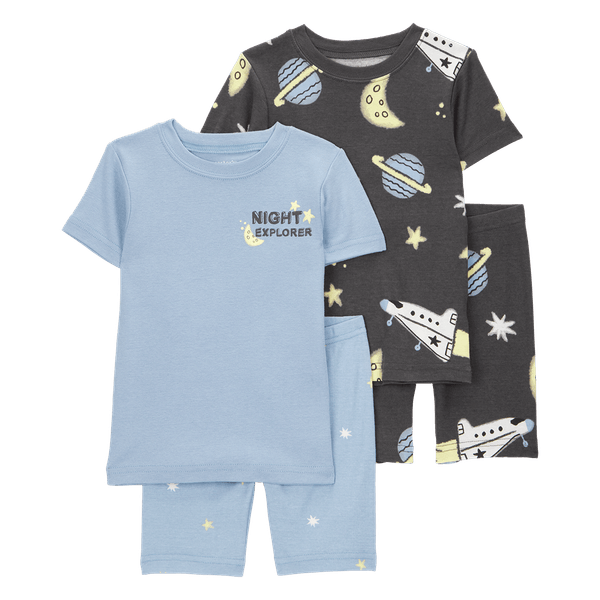 Set-Pijamas-4-Piezas-Espacio-Niños-Carter-s-4T Set-Pijamas-4-Piezas-Espacio-Niños-Carter-s-4T