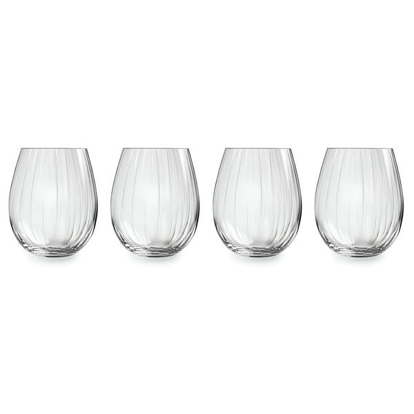 Set-4-Vasos-Cortos-Plisse-440ml-Royal-Leerdam