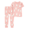 Pijama-2-Piezas-Conejos-Rosado-Niñas-Carter-s-4T